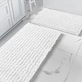 Yimobra Bathroom Rugs Sets 2 Piece - Quick Dry Chenille Comfort