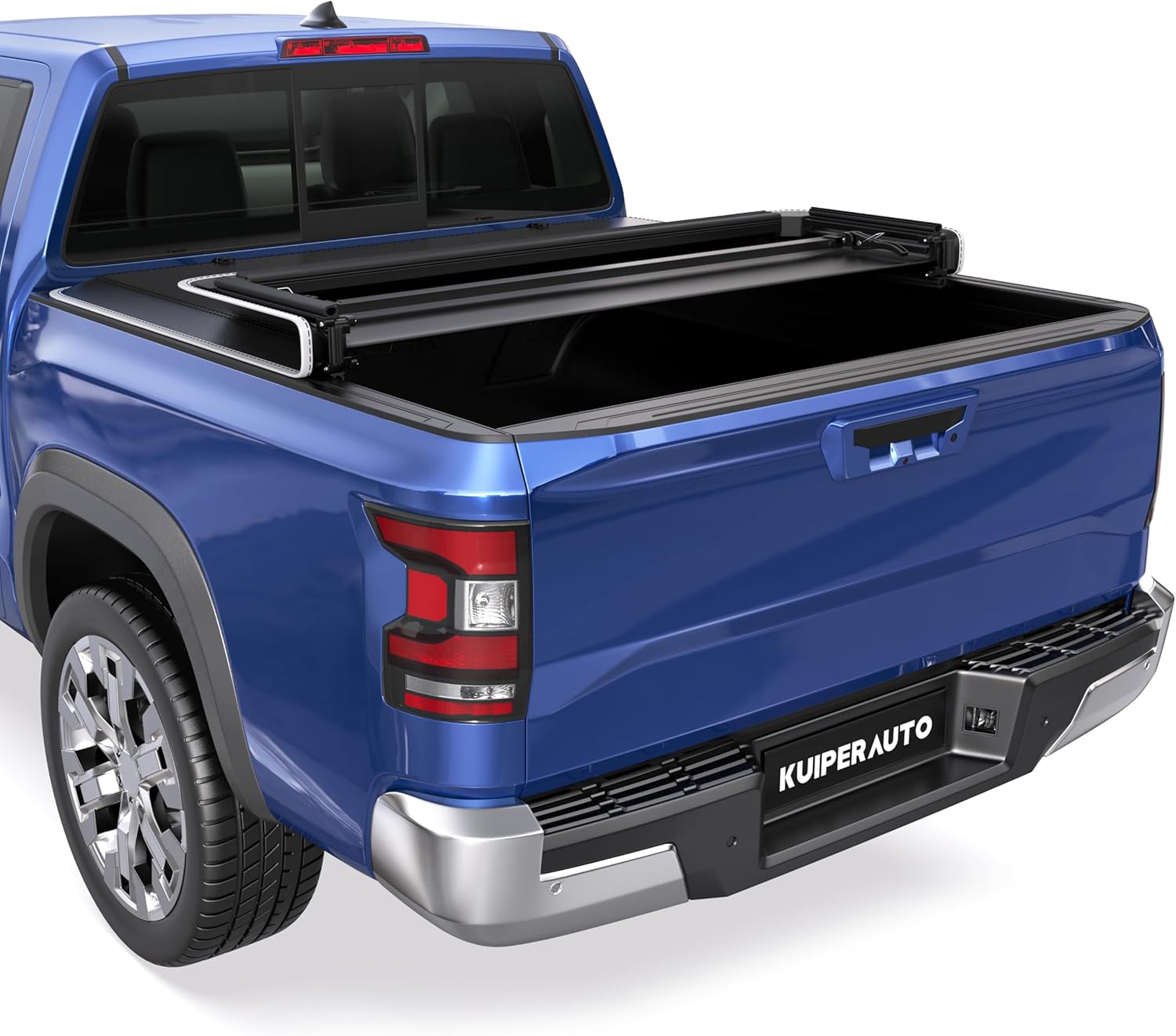Tri Fold Soft Folding Truck Bed Tonneau Cover for Nissan Frontier