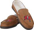 FOCO Men's NFL Team Logo Slippers for Cozy Indoor Use