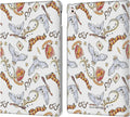 Harry Potter Hedwig Owl Pattern Leather iPad 10.2 Case - 360