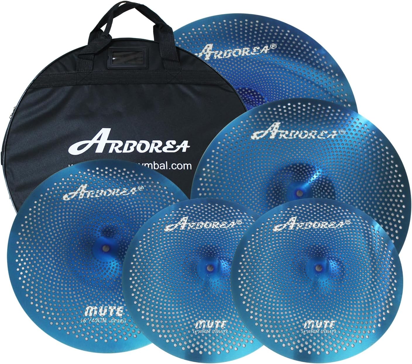 Arborea Low Volume Cymbal Pack for Quiet Practice Sessions