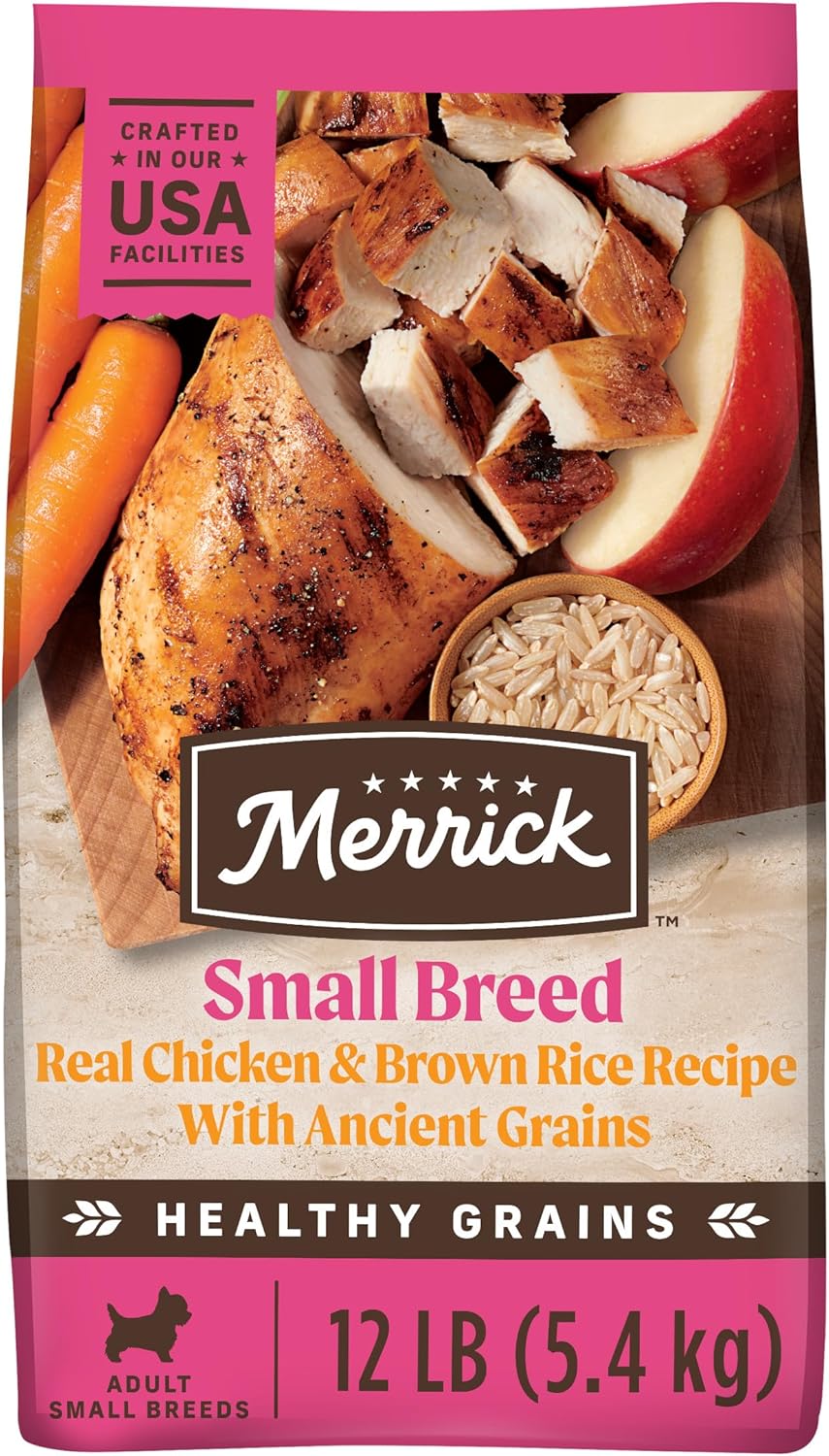 Merrick Healthy Grains Premium Dry Dog Food for Small Dogs