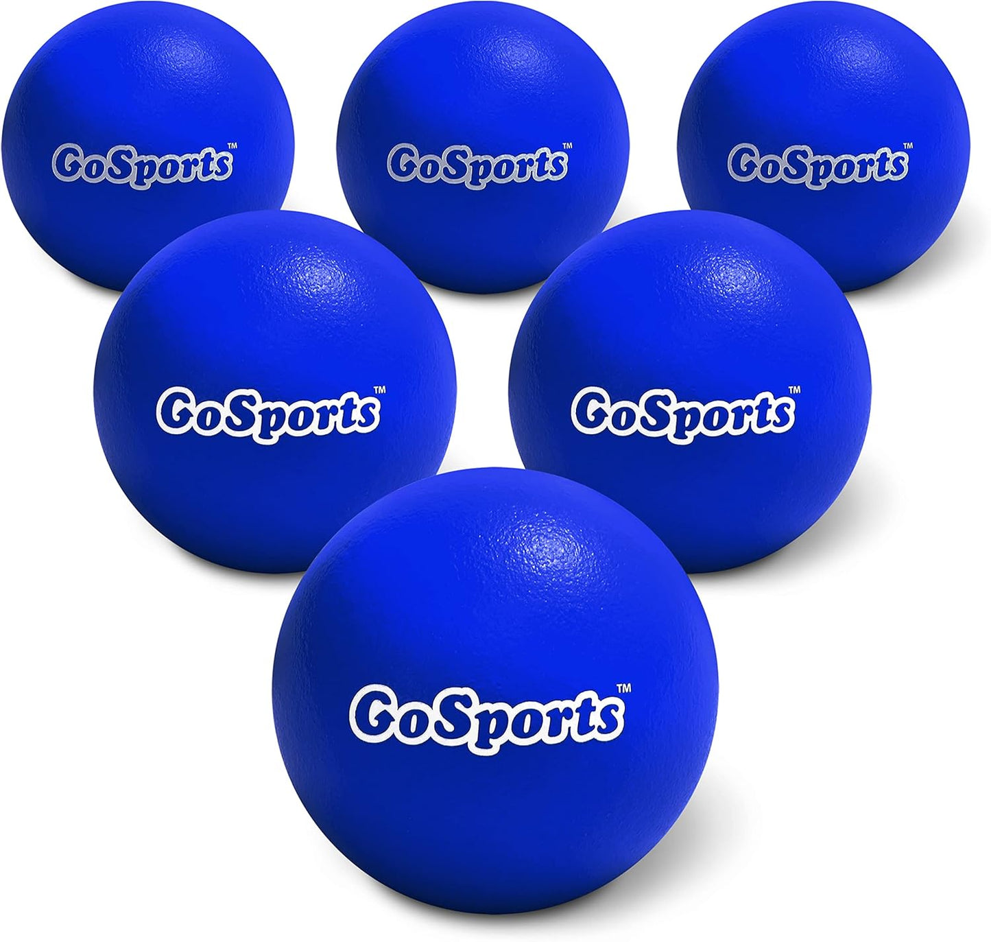 GoSports Soft Skin Foam Playground Dodgeballs for Safe Fun