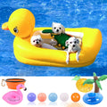 Dog Pool Floats Set Dog Float Raft with Accessories - Fun Water Play