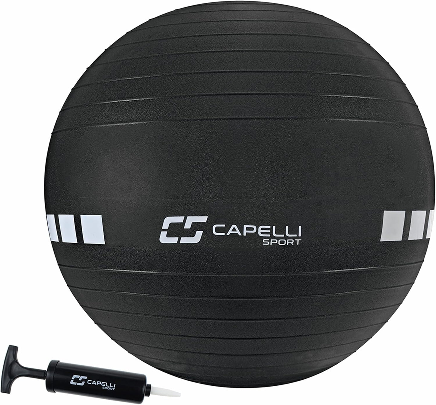 Capelli Sport Anti-Burst Exercise Ball - Quick Pump Included