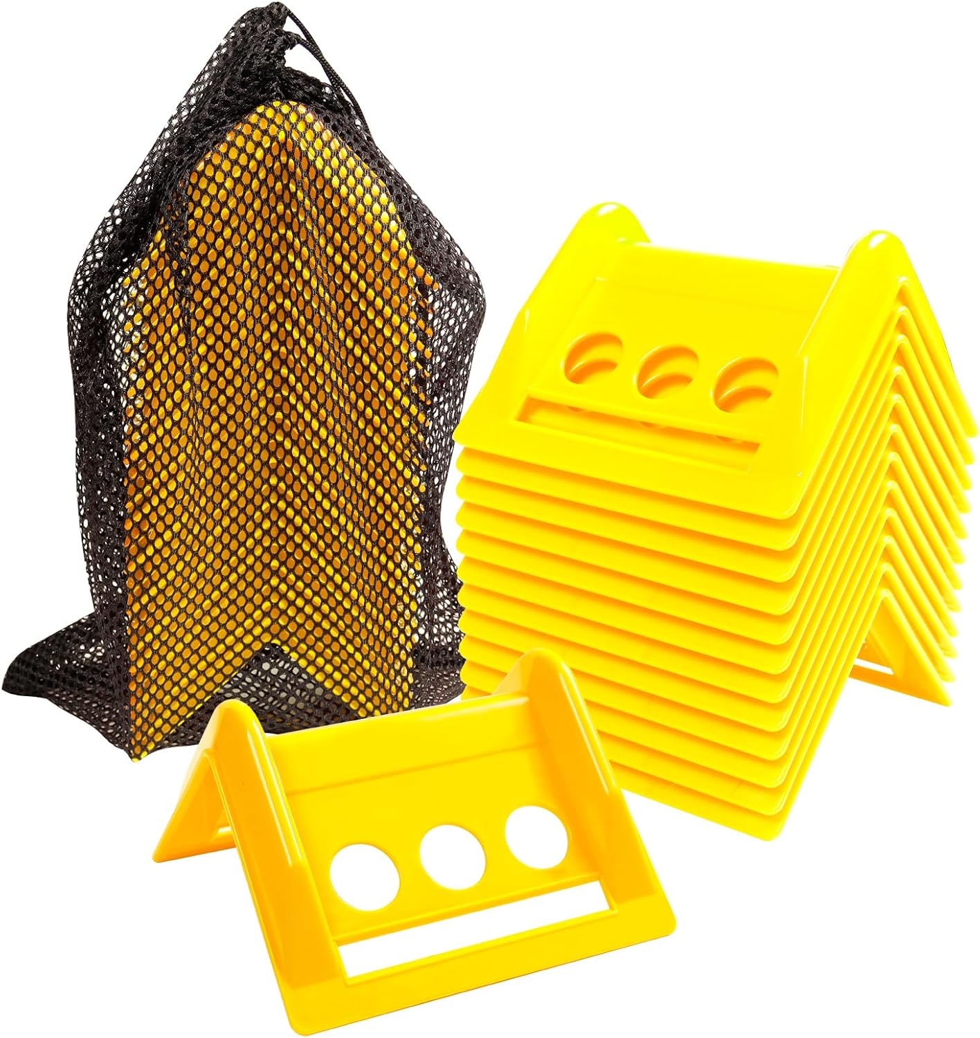 24 Pack 4in Flatbed Edge Protectors for Cargo Safety and Storage