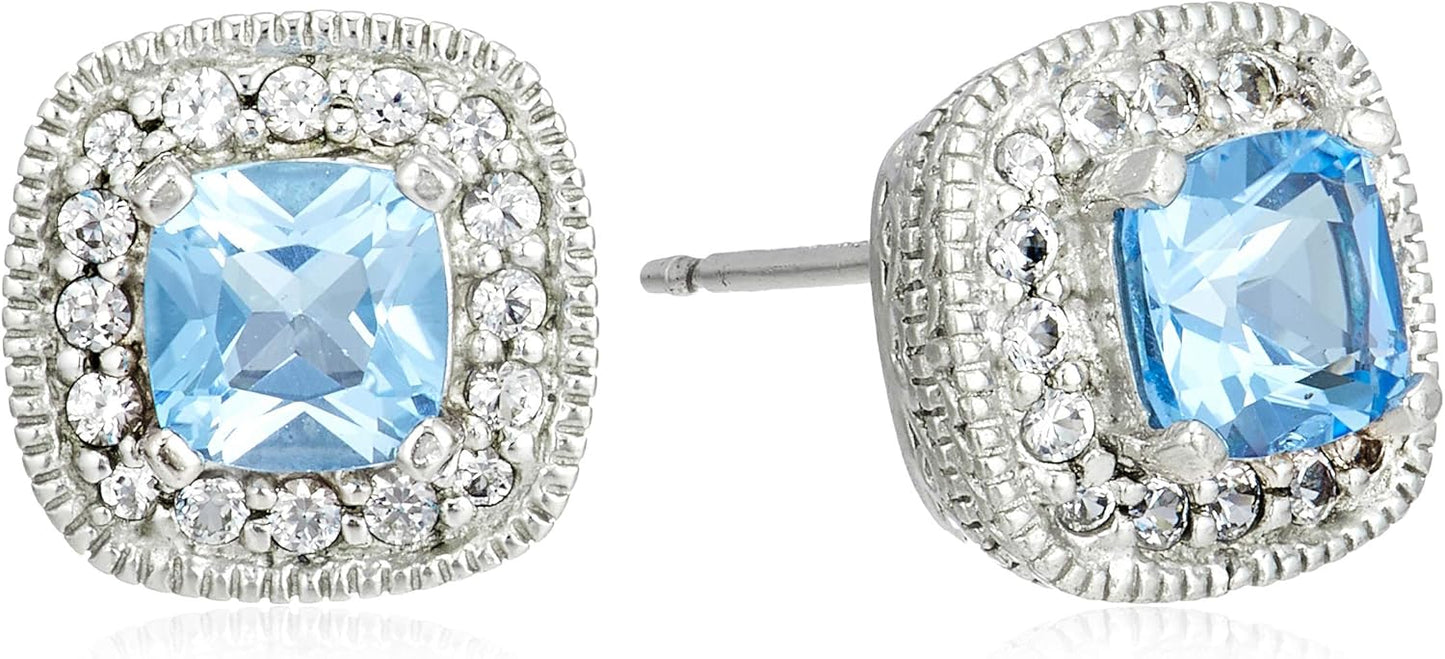Essentials Sterling Silver Halo Stud Earrings Review