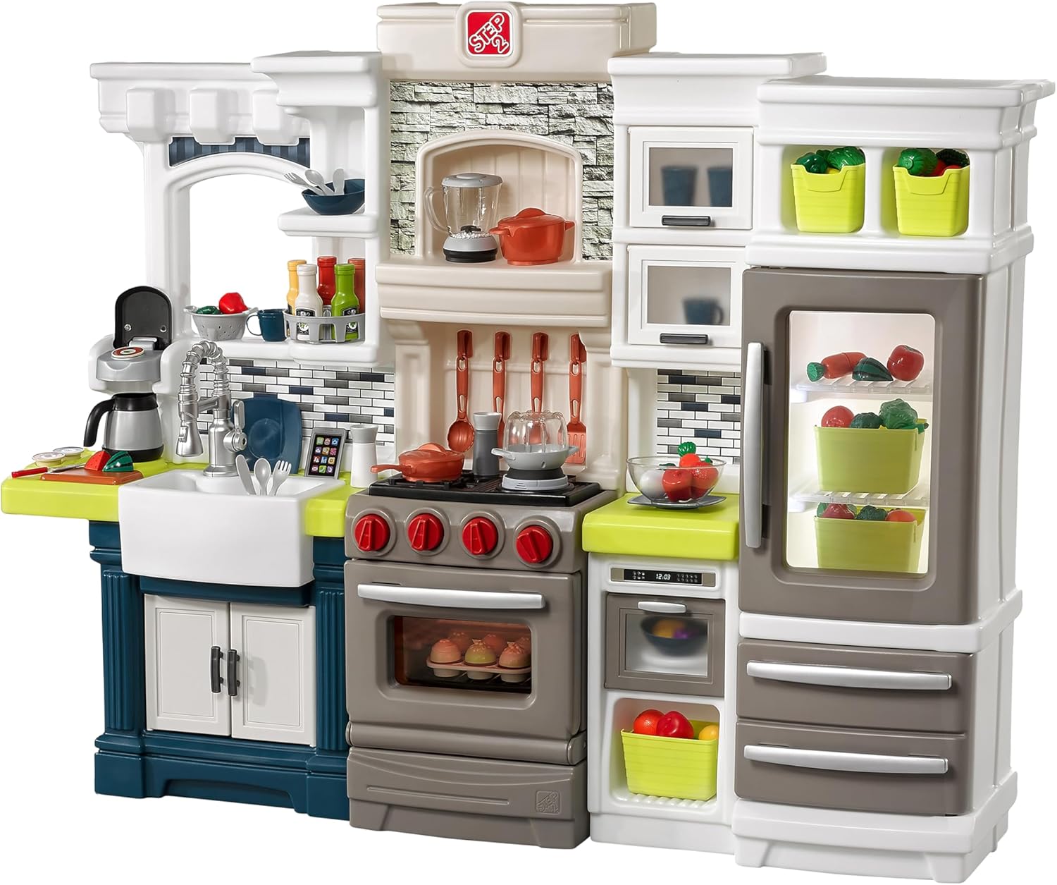 Step2 Elegant Edge Kids Kitchen Playset for Endless Fun