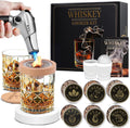 Whiskey Smoker Kit with Torch and 6 Wood Flavors - Home Cocktail