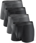 Men's Modal Dual Pouch Trunks - Ultra Soft Bulge Enhancing Fit