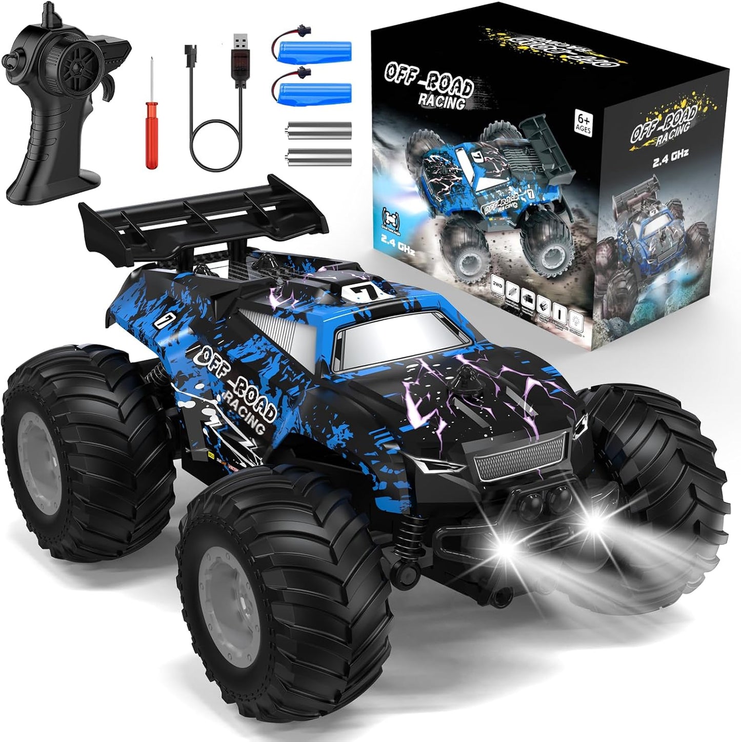 Hielse All-Terrain RC Truck: Speedy & Sturdy Fun!