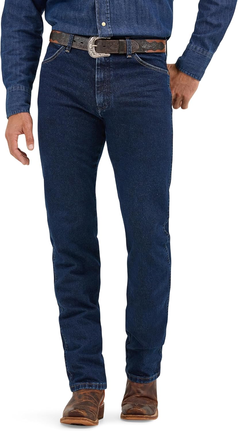 Wrangler Men's Cowboy Cut Original Fit Jeans for Comfort