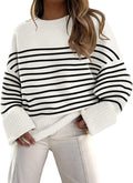 LILLUSORY Women's Oversized Fuzzy Chunky Pullover Sweater - Cozy amps