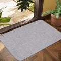 Indoor Door Mat 1/10 in Ultra Thin Non-Slip Doormat - Low-Profile