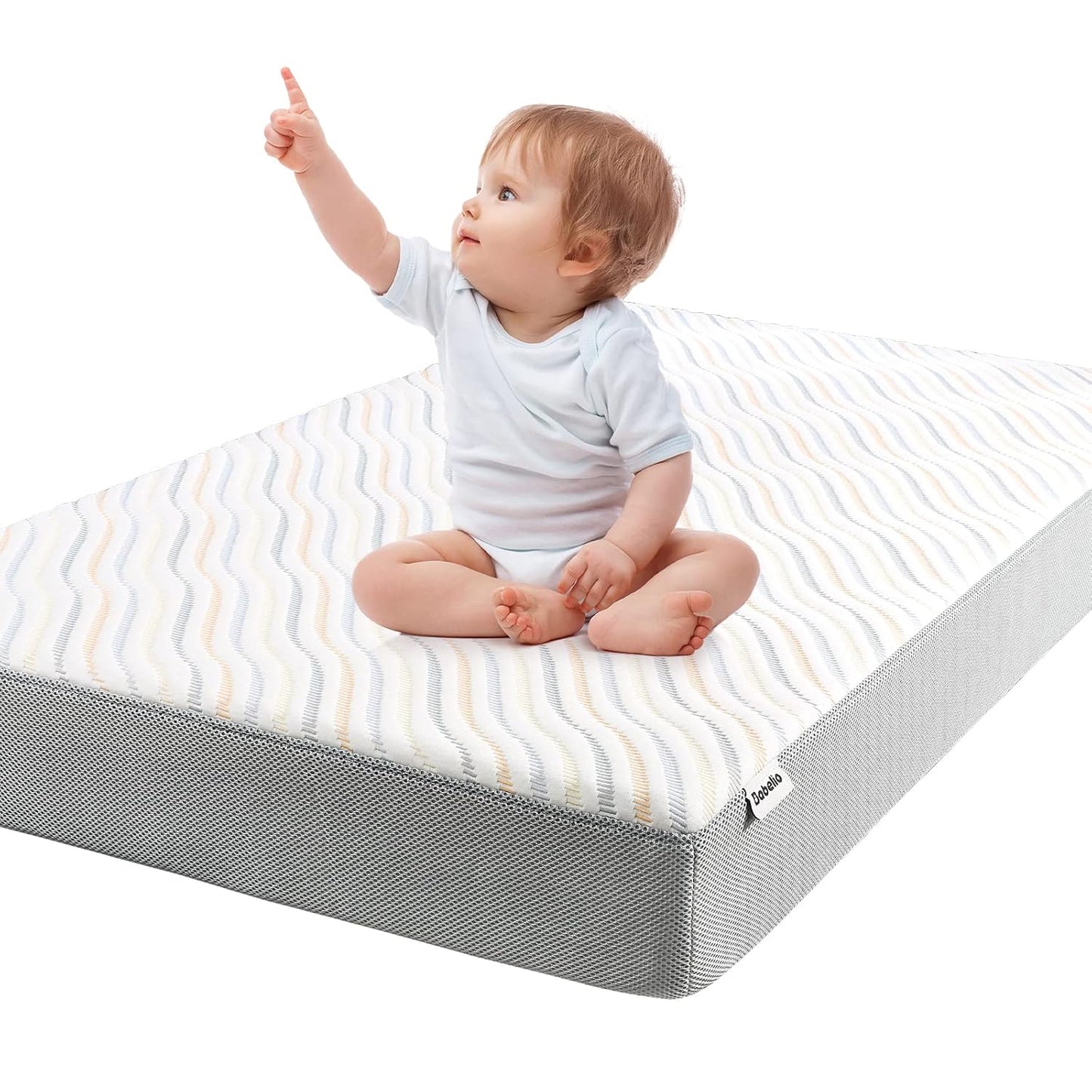 BABELIO Biobased Crib and Toddler Mattress for Ultimate Comfort