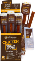 Chicken Yumm Sticks Dog Jerky Treats - Human Grade, Training Snack