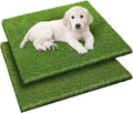 2 Pack 26x30 in Dog Grass Pee Pads - Reusable Potty Training Turf