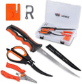 RUNCL Fishing Fillet Knife Combo Set - Complete 6-in-1 Fishing Kit