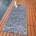 2 ft 2 in x 9 ft 11 in Terrace Outdoor Runner Rug - Washable Runner