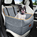 Elevated Dog Car Seat for Small Medium Dogs with Safety Belts
