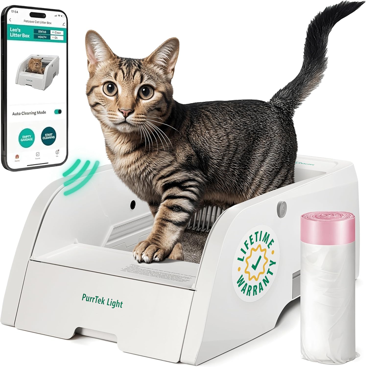 PetCove Smart Self-Cleaning Litter Box