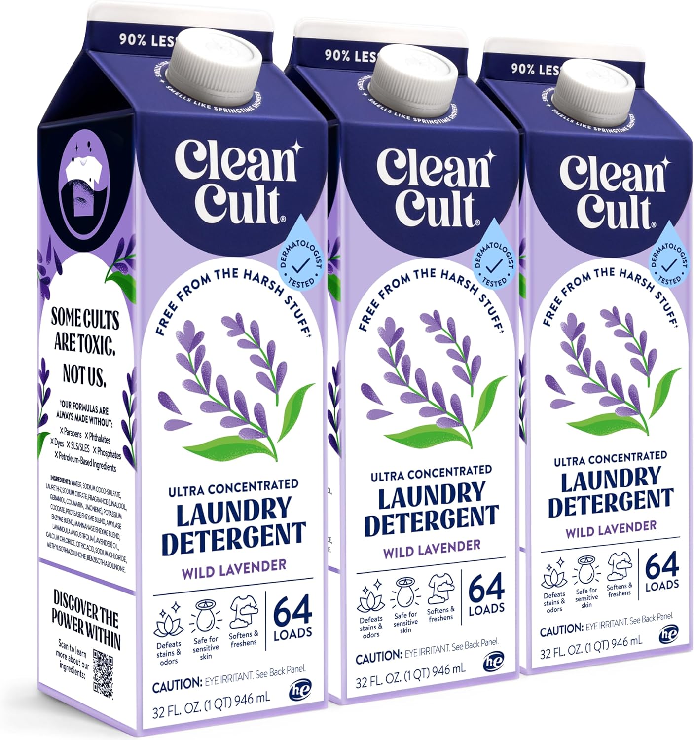 Ultra Concentrated Liquid Laundry Detergent Soap for 192 Loads