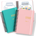 Budget Planner Budget Binder with 12 Pockets - Undated Monthly Book