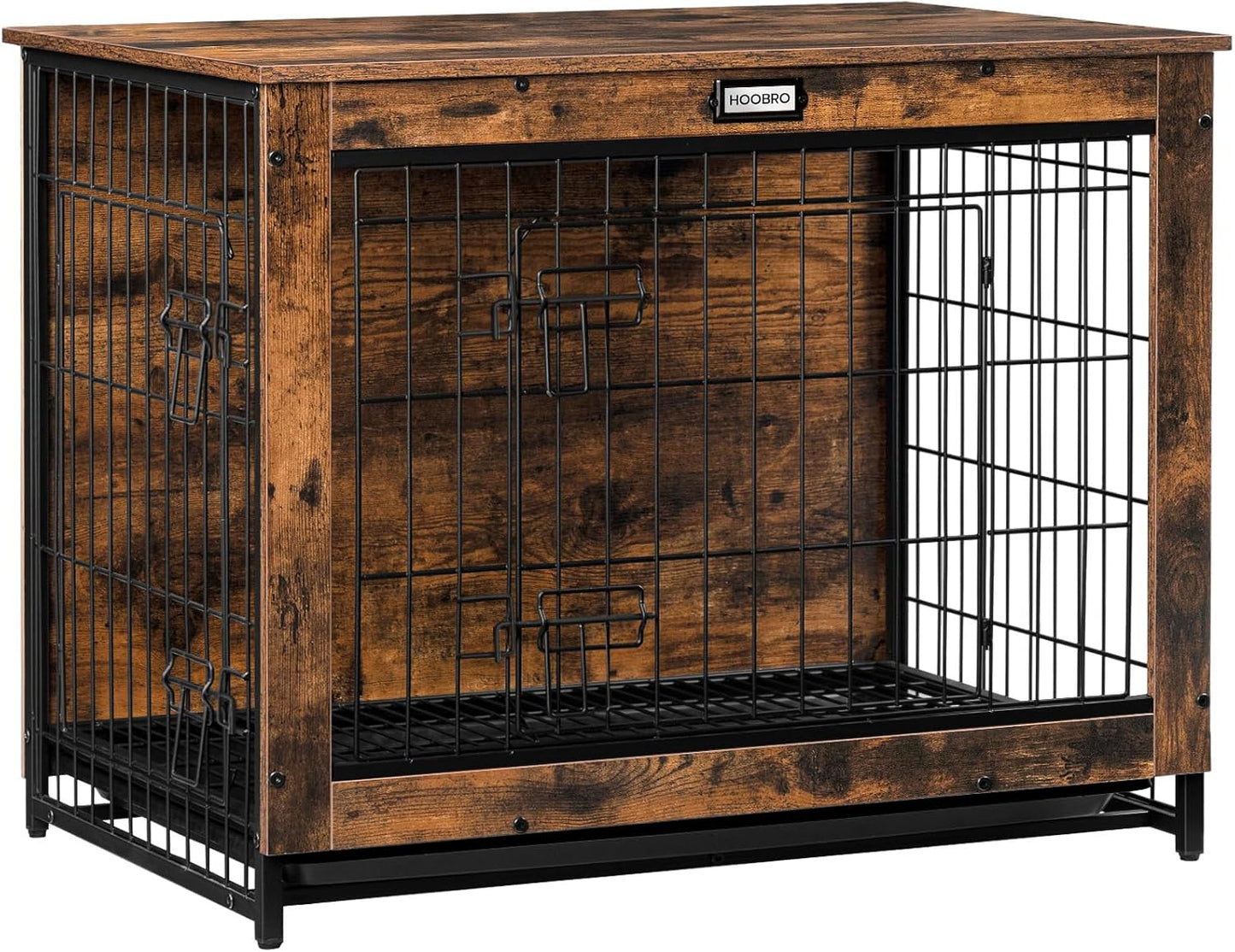HOOBRO Dog Crate Furniture: Stylish Indoor Kennel for Pets
