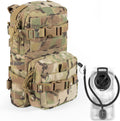 Tactical Small MOLLE Hydration Pack for Vest Backpack - Lightweight