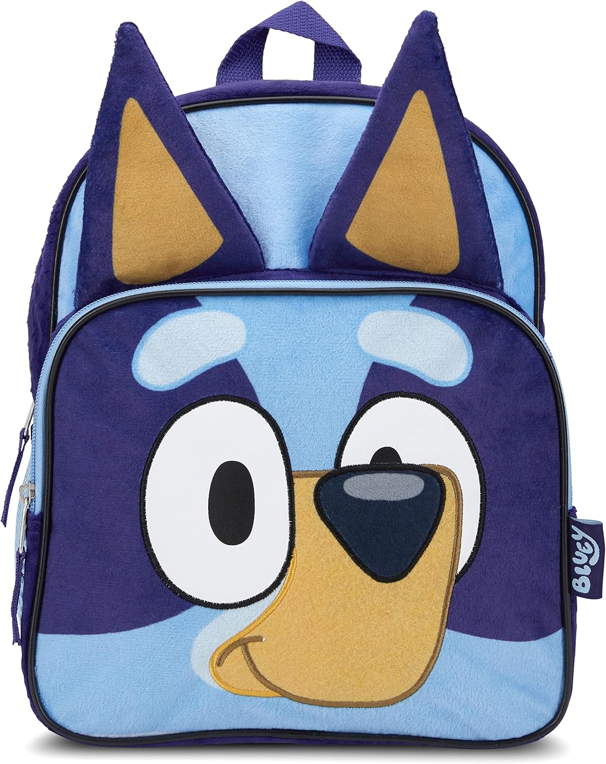 BLUEY 3D Ears Plush Backpack, Lightweight & Adjustable Straps