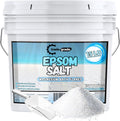 Epsom Salt Bath Soak 15 lb Bucket - Unscented Magnesium Soak