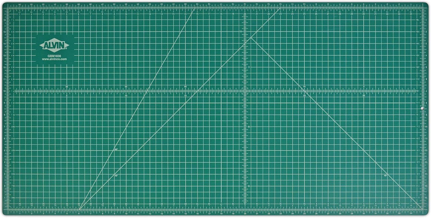 ALVIN GBM Self-Healing Cutting Mat 18 x 36 inch for Crafts