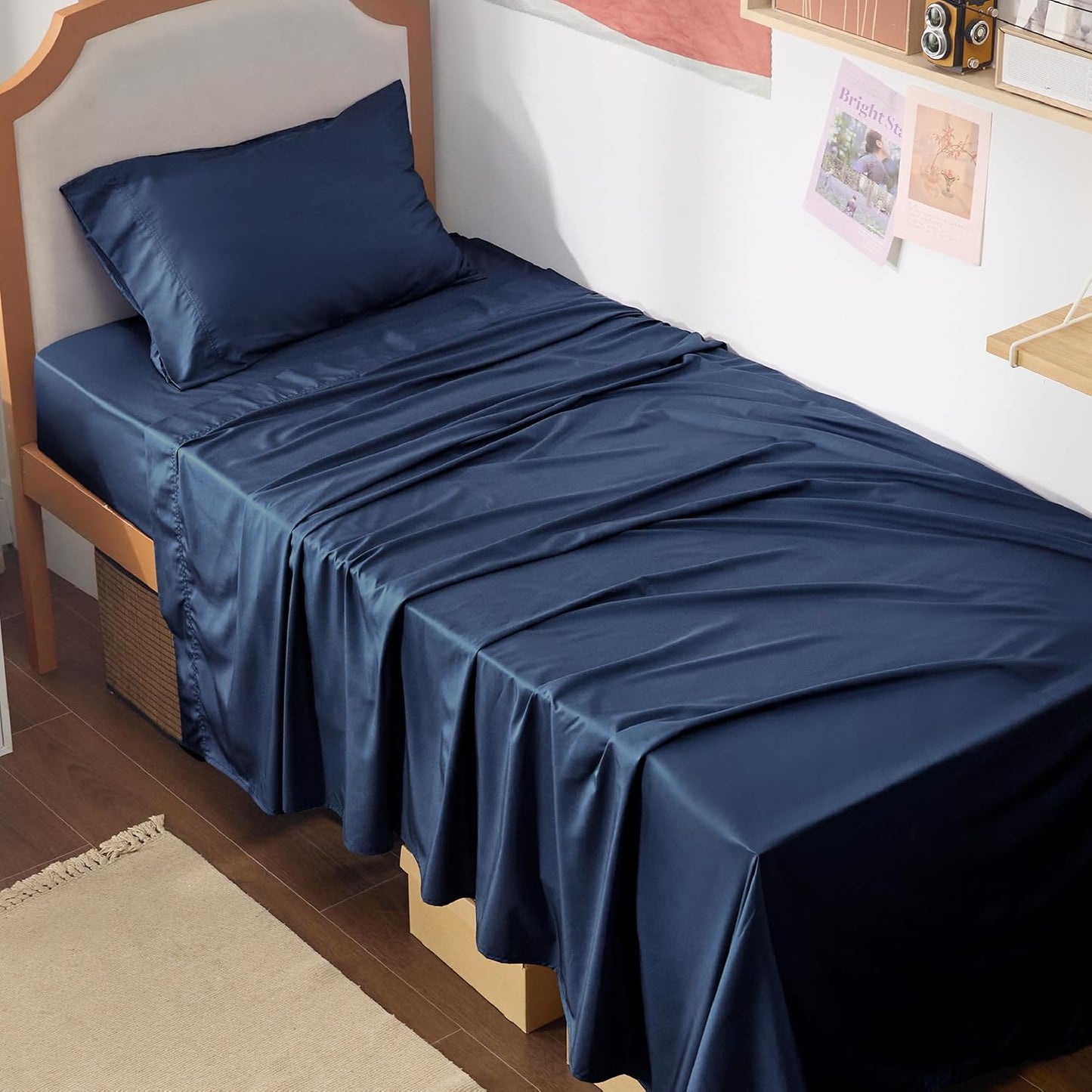 Cooling Sheets Twin XL Set for Hot Sleepers, Soft & Breathable
