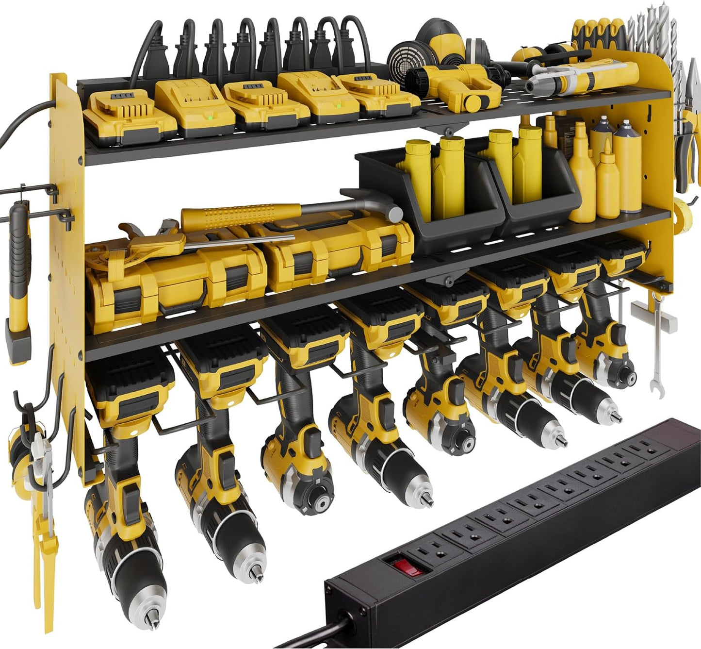 Suchtale Garage Tool Organizer: Maximize Space & Efficiency
