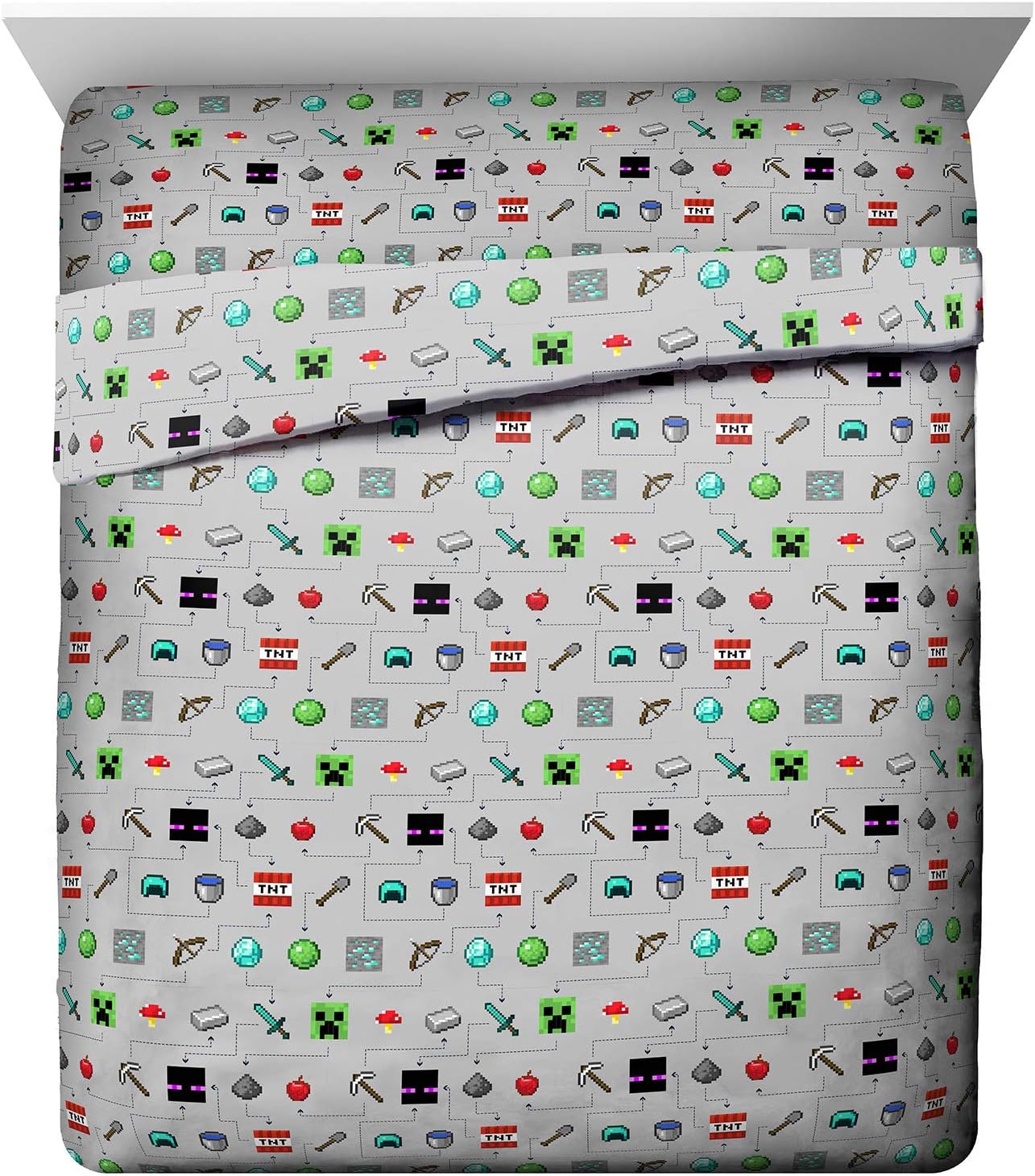 Minecraft Kids Sheet Set - Ultra-Soft Bedding for Young Gamers