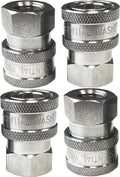 Essential Washer Stainless Steel 1/4 Quick Connect Female NPT - Set