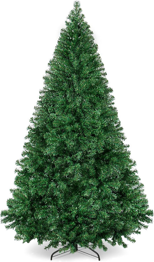 7.5ft Premium Unlit Pine Christmas Tree for Holiday Decor