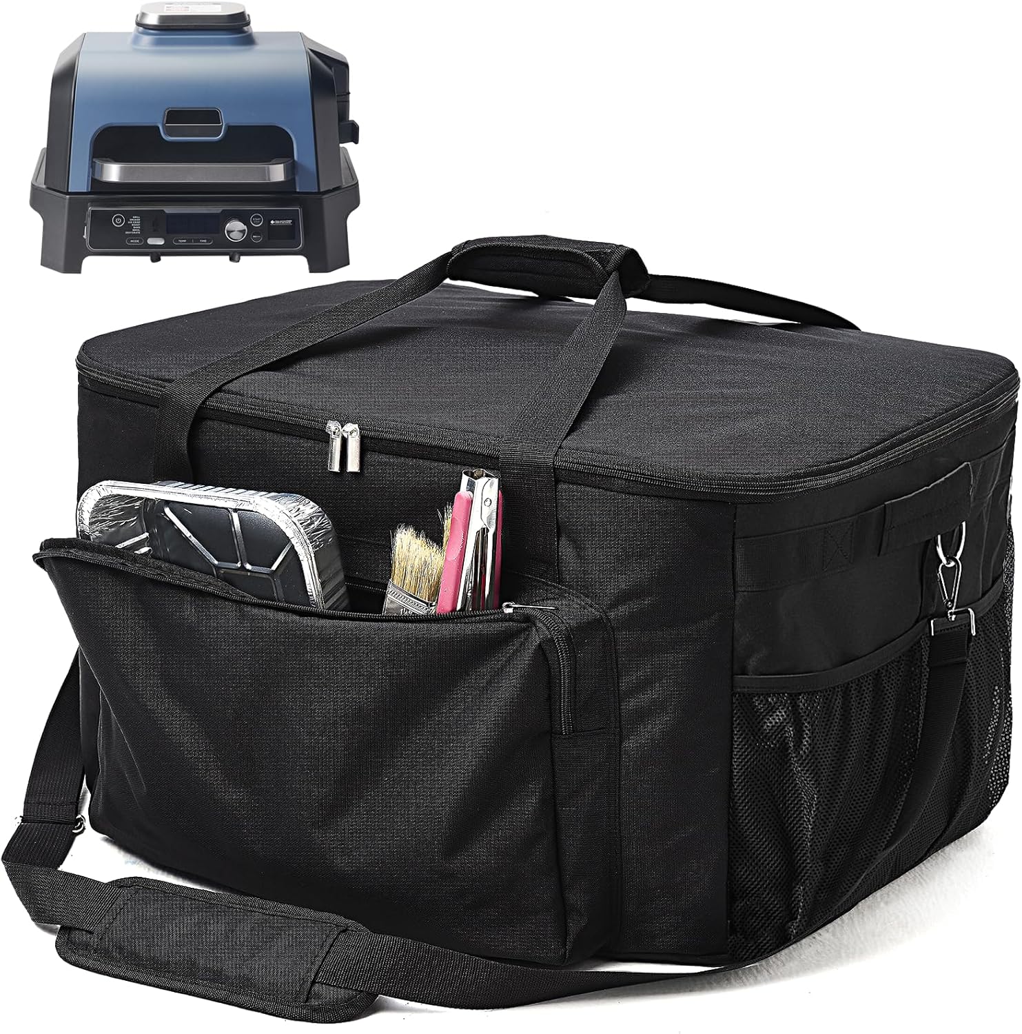 Custom Carry Bag for Ninja Woodfire Pro XL Grill with Pockets