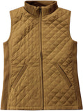 Bienzoe Women Quilted Casual Vest - Lightweight Packable Warmth It