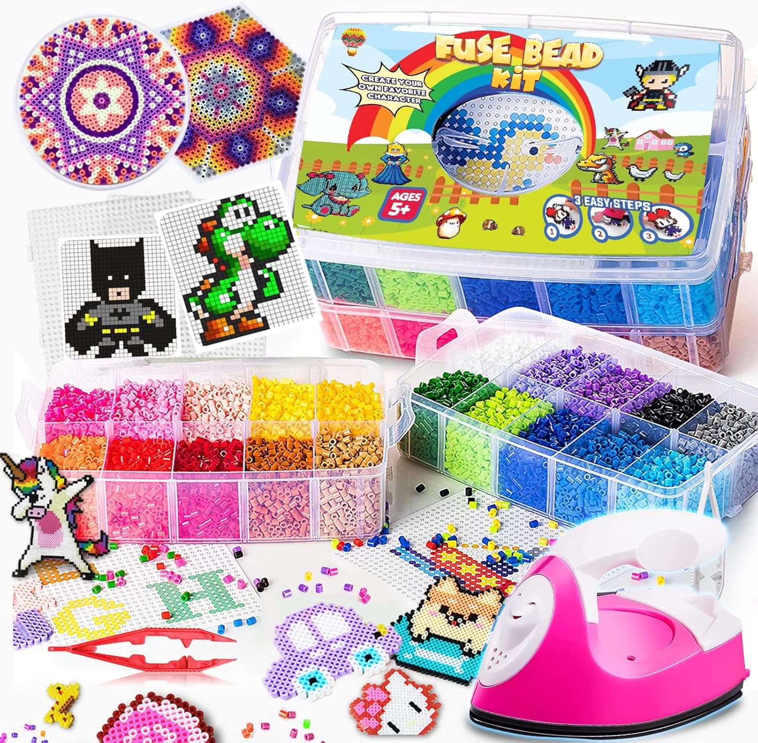 Goody King Fuse Beads Iron Set for Endless Creativity and Fun
