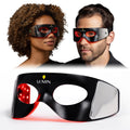 Luminator LED Eye Mask for Men and Women - 3 Minute Red Light Therapy
