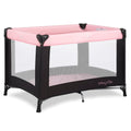 Dream On Me Nest Portable Playard Pink - Lightweight Travel Playpen