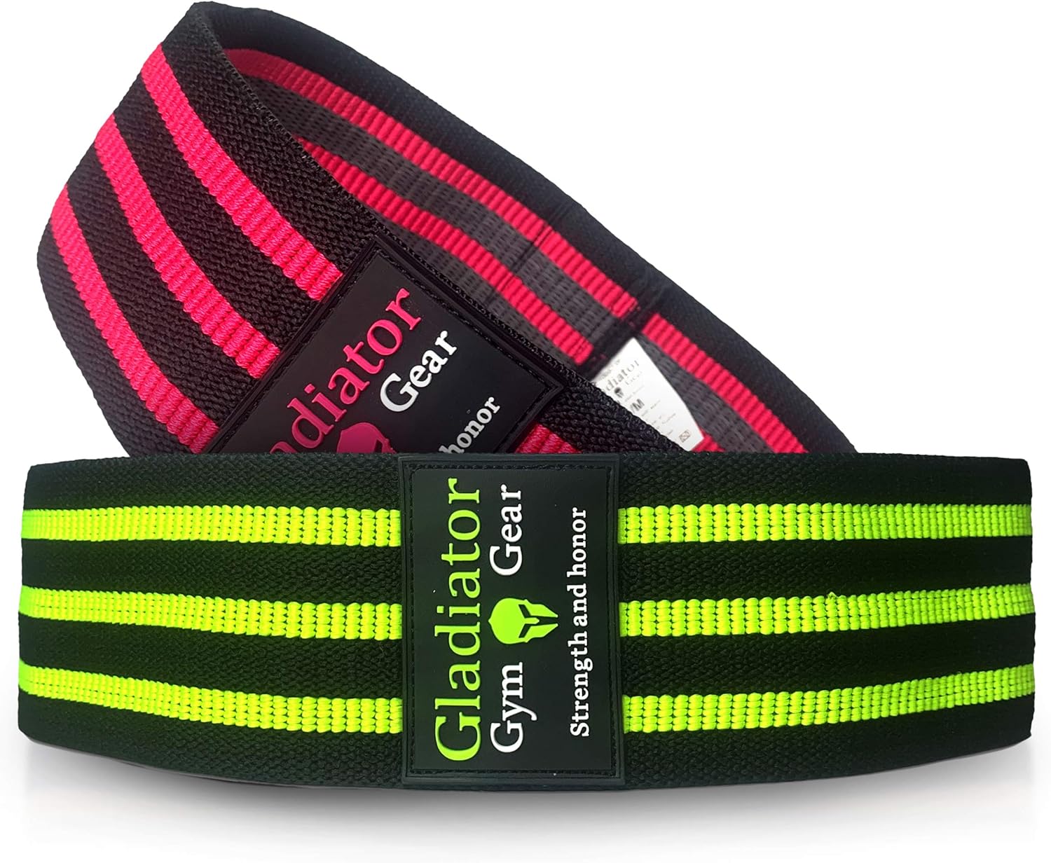 Non-Slip Gladiator Glute Bands - Booty Resistant x2