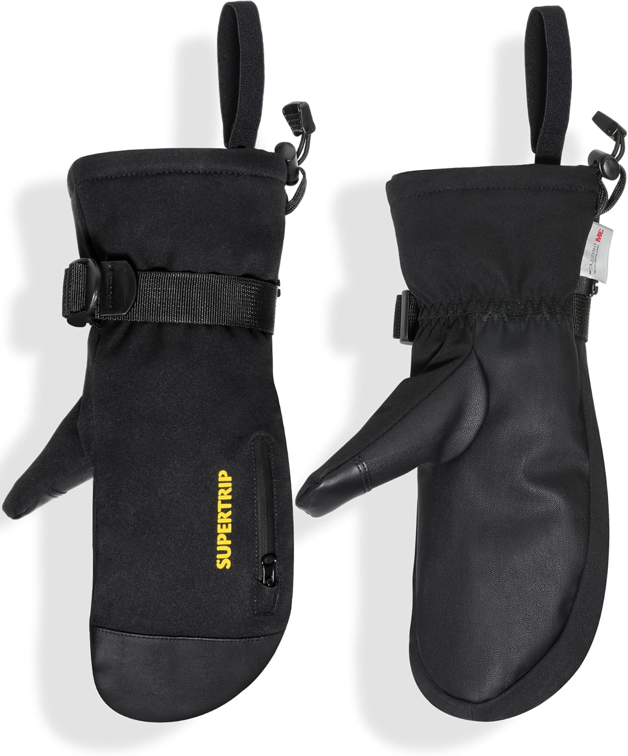 Supertrip Waterproof Ski Mittens - Warm Touch-Screen Gloves