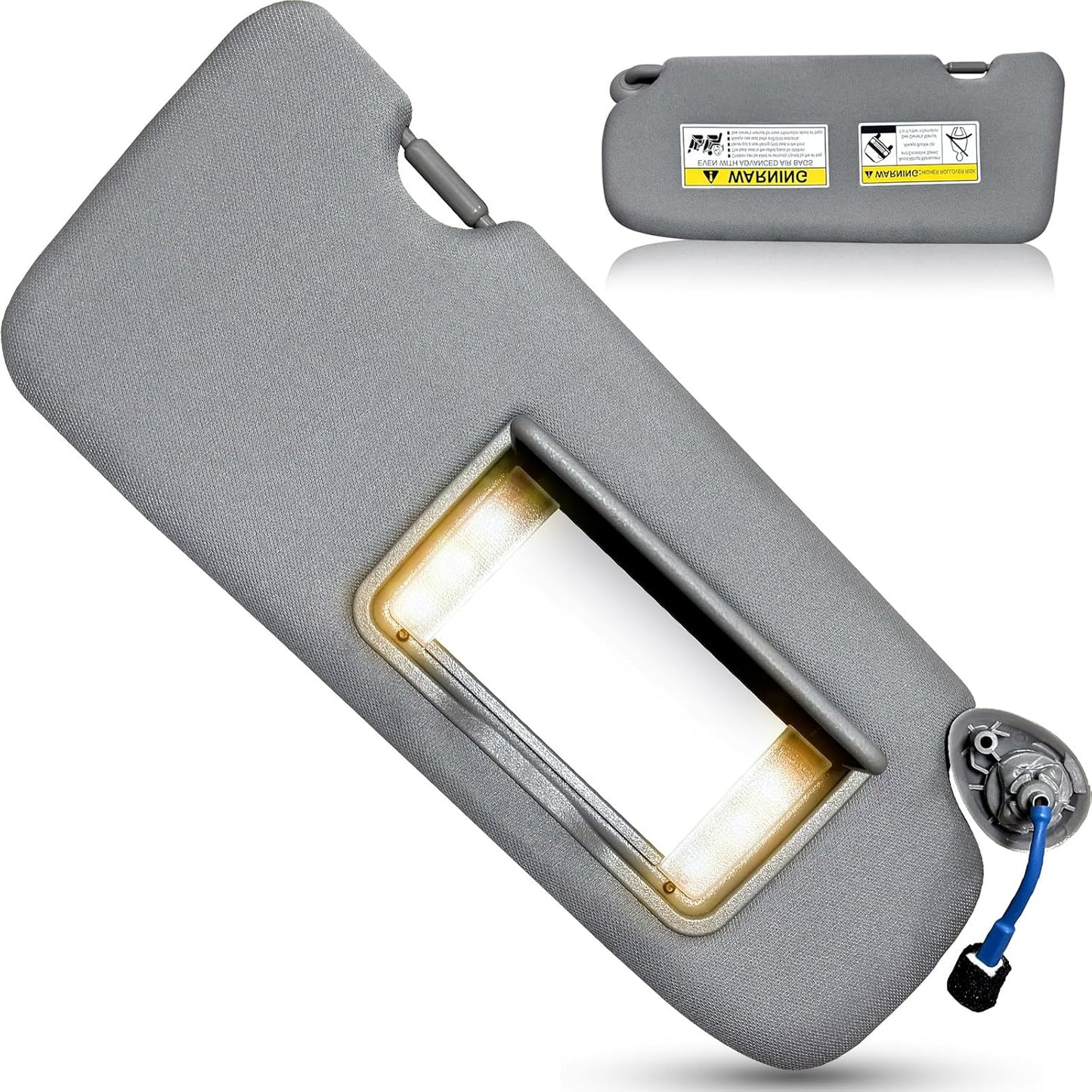 Right Passenger Side Sun Visor for Honda CRV by UMISHI