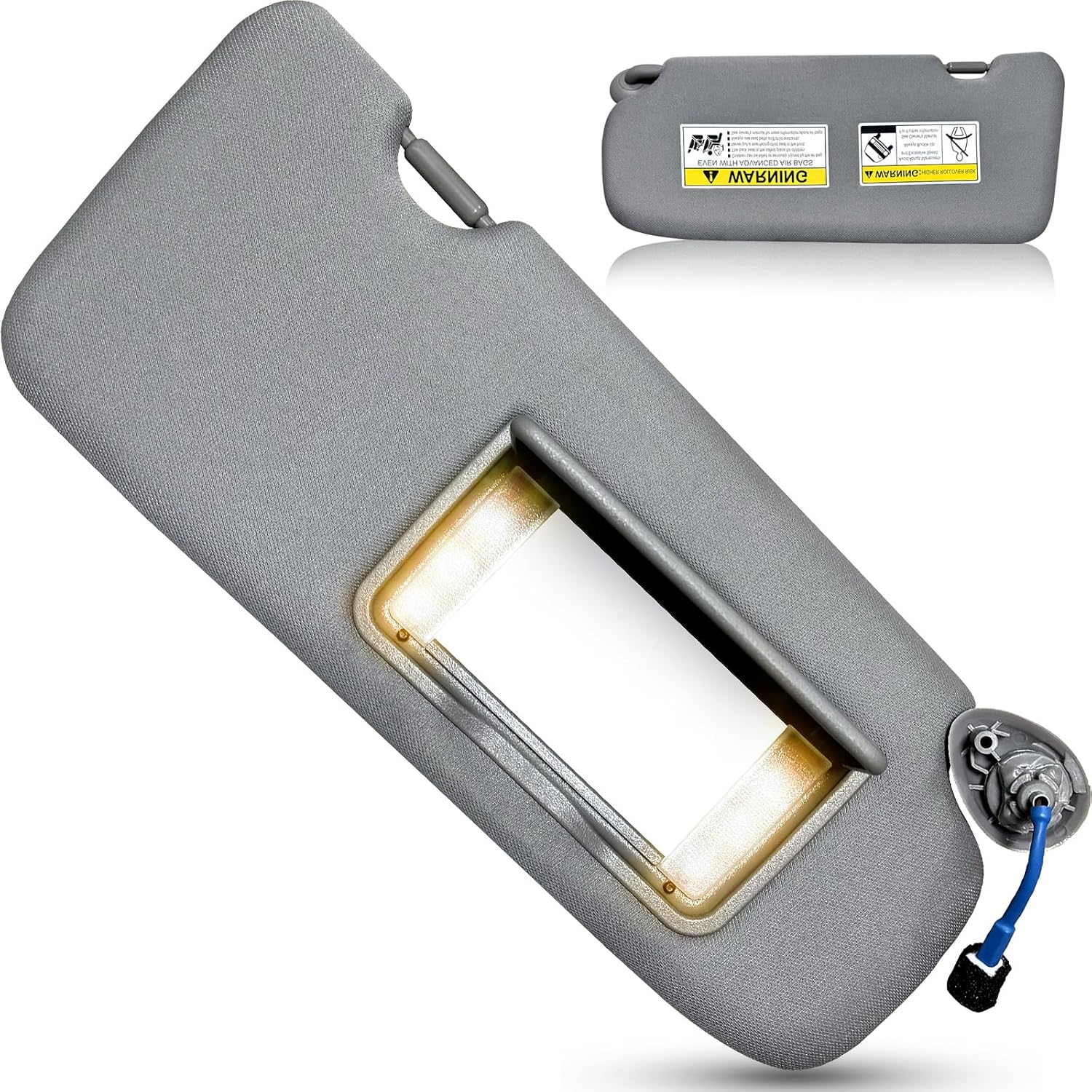 Right Passenger Side Sun Visor for Honda CRV by UMISHI