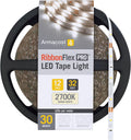 RibbonFlex Pro 12V White LED Strip Lights 2700K - Warm, Low-Voltage
