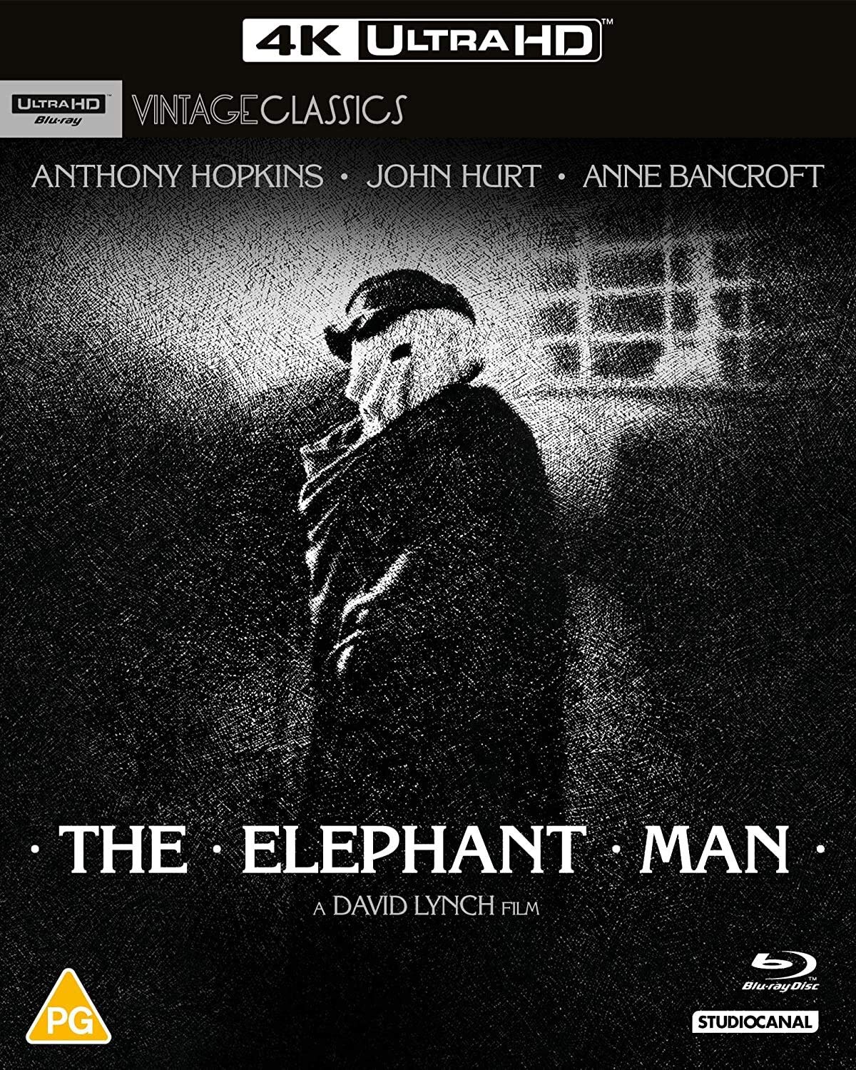 The Elephant Man 40th Anniversary UHD Blu-Ray for Film Lovers