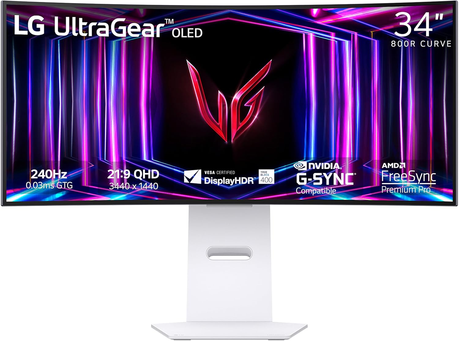 LG 34-inch Ultragear 240Hz OLED Gaming Monitor