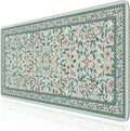 Large Mouse Pad for Desks 35.4 x 15.7 in - Floral Desk Mat